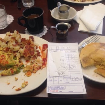 Blueberry Hill Breakfast Cafe - This bill was placed on my table 7 minutes after the food arrived. I was about four bites in. Made me feel welcome (not). - Breakfast & Brunch Near Me - Oak Brook, Illinois