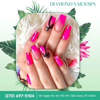 Diamond Nails Spa - Are your nails getting boring? Try Diamond Nails Spa for a fresh and unique look. We provide a wide range of nail colors and styles to su - Nail Salons Near Me - Oak Grove, Kentucky
