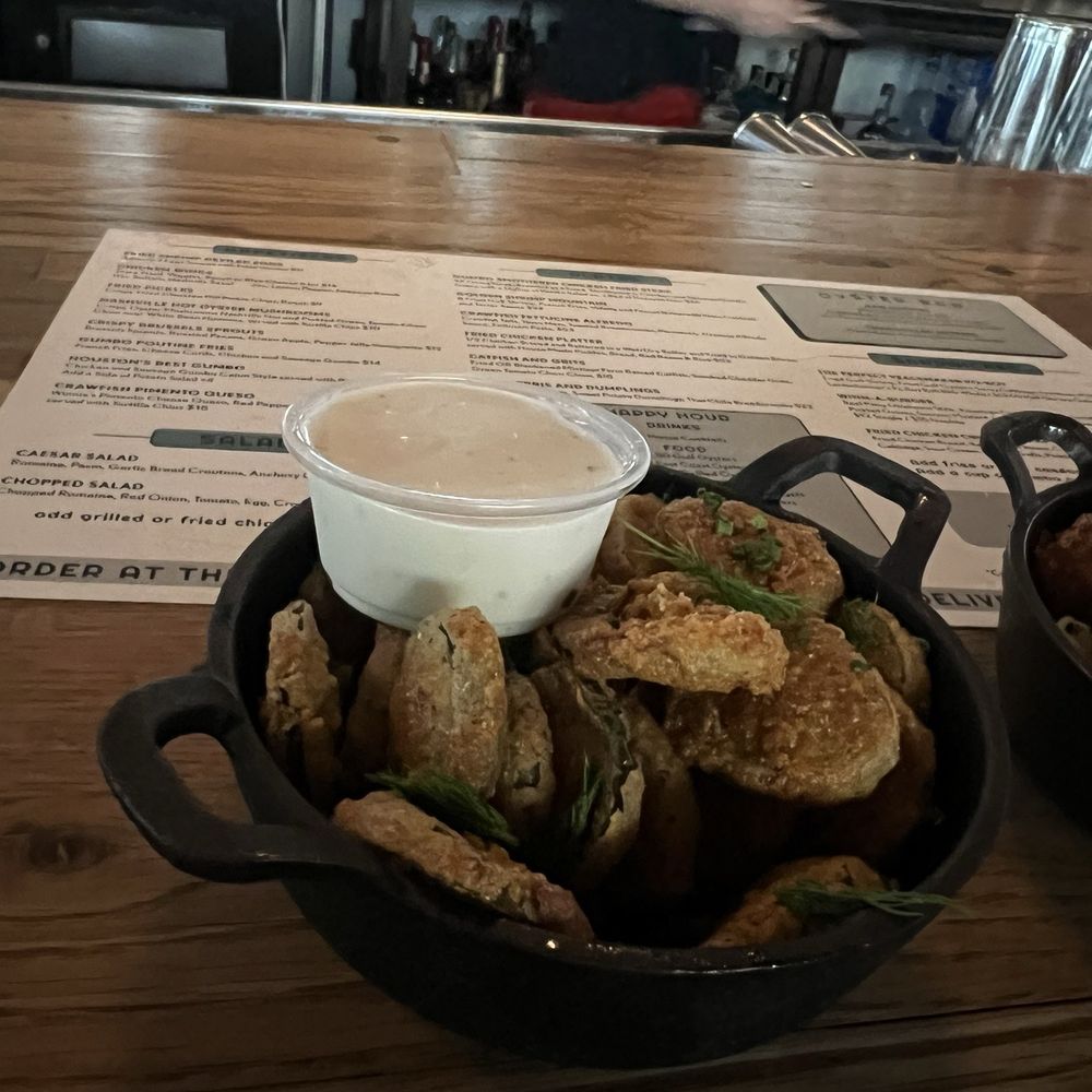 Winnie's - fried pickles-- yum - Cocktail Bars Near Me - Houston, Texas Winnie's - fried pickles-- yum - Cocktail Bars Near Me - Houston, Texas