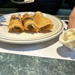 Pigs in a blanket (with butter we added on top) Pigs in a blanket (with butter we added on top)
