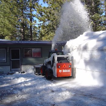All Clean Snow Removal - Our Bobcats are capable of blowing up to 14 vertical feet of snow. We operate seven of these tractors ! - Snow Removal Near Me All Clean Snow Removal - Our Bobcats are capable of blowing up to 14 vertical feet of snow. We operate seven of these tractors ! - Snow Removal Near Me