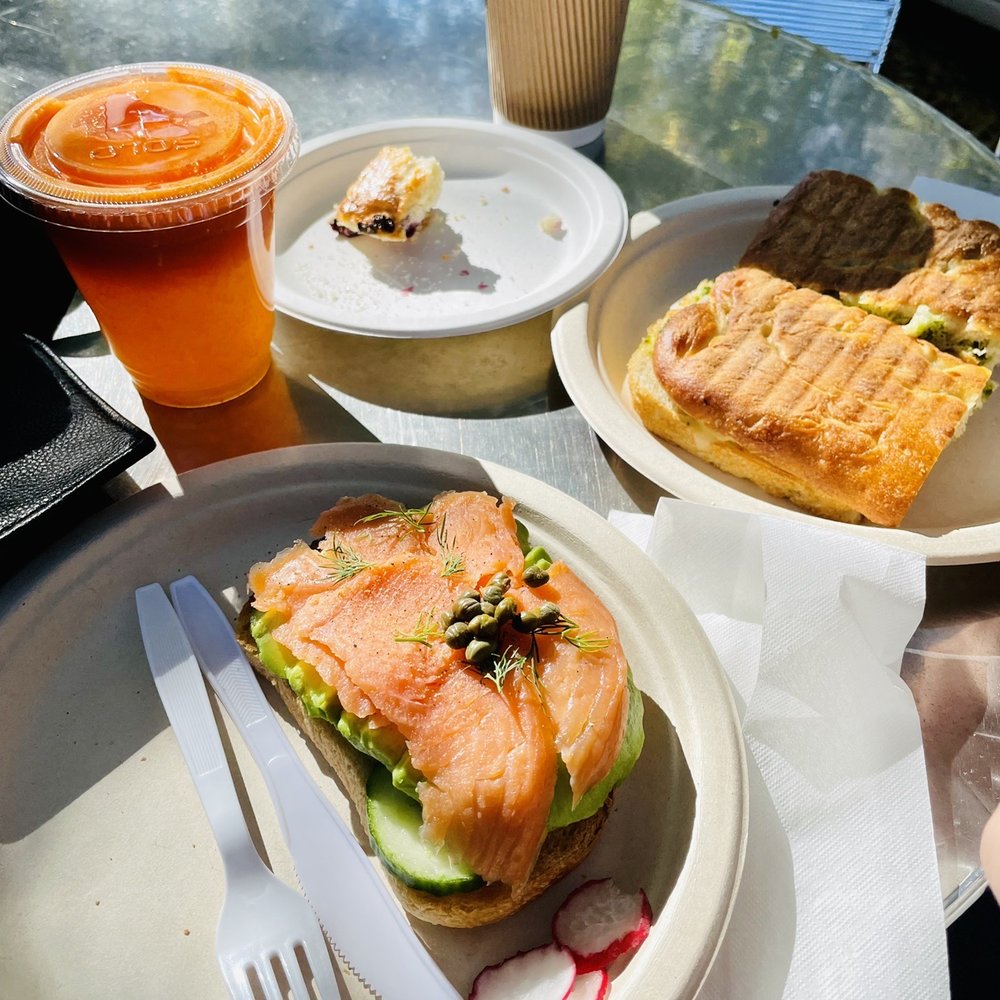 Cloud Forest Cafe - Avo Salmon, Cloud Forest Panini, Three Amigos Juice, Americano - Coffee & Tea Near Me - Davis, California Cloud Forest Cafe - Avo Salmon, Cloud Forest Panini, Three Amigos Juice, Americano - Coffee & Tea Near Me - Davis, California
