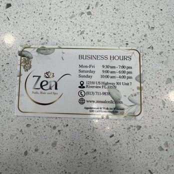 Zen Nails Hair & Spa - Nail Salons Near Me - Riverview, Florida Zen Nails Hair & Spa - Nail Salons Near Me - Riverview, Florida