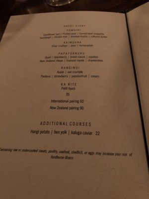 Menu photo 7 The Musket Room New York, NY Menu photo 7 The Musket Room New York, NY