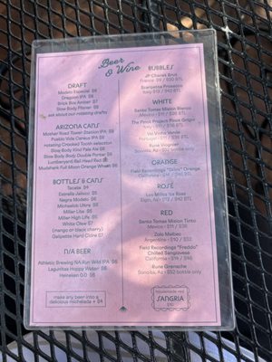 Menu photo 2 JoJo's Tucson, AZ