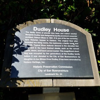 Dudley House - Landmarks & Historical Buildings Near Me - Ventura, California Dudley House - Landmarks & Historical Buildings Near Me - Ventura, California