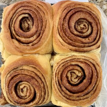 Miller's Bakery - Close-up of cinnamon rolls - Bakeries Near Me - Ronks, Pennsylvania