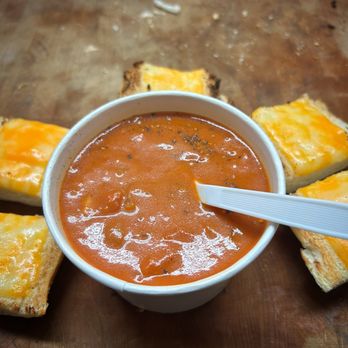 Legend Has It - Tomato Soup 'n' Cheese Bread - Ice Cream & Frozen Yogurt Near Me - Los Angeles, California Legend Has It - Tomato Soup 'n' Cheese Bread - Ice Cream & Frozen Yogurt Near Me - Los Angeles, California