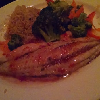 Chart House - My seabass dish - Seafood Near Me - Weehawken, New Jersey