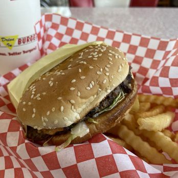 Triangle Drive In - #2 burger combo - Burgers Near Me - Fresno, California Triangle Drive In - #2 burger combo - Burgers Near Me - Fresno, California