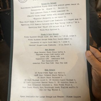 Napa General Store - Brunch Menu pg. 2 - Home Decor Near Me - Napa, California Napa General Store - Brunch Menu pg. 2 - Home Decor Near Me - Napa, California