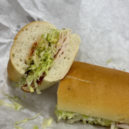 Number 7. Half Turkey Oven Roasted Sub Number 7. Half Turkey Oven Roasted Sub