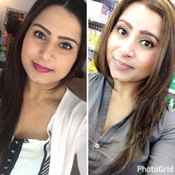 Sierra Beauty Salon - formerly Linda's Hair Salon - Dark to light brown with highlights