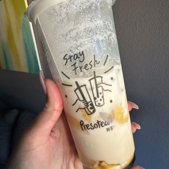 Presotea Rancho Bernardo - Brown Sugar Creme Brulee - Bubble Tea Near Me - San Diego, California