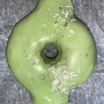 Dun-Well Doughnuts - 11/27/20 pistachio yoda doughnut - Donuts Near Me - Brooklyn, New York