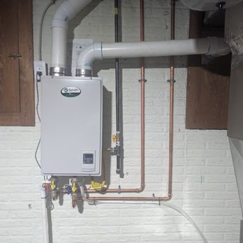 Skye's Heating and Cooling - Brand new on demand water heater installation. Neat and precise. - Heating & Air Conditioning/HVAC Near Me - Swanton, Ohio Skye's Heating and Cooling - Brand new on demand water heater installation. Neat and precise. - Heating & Air Conditioning/HVAC Near Me - Swanton, Ohio