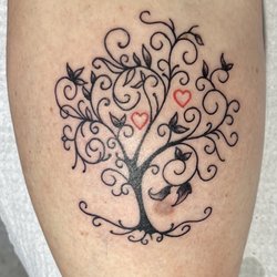 Black Line Tattoo