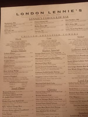Menu photo 2 London Lennie's Rego Park, NY Menu photo 2 London Lennie's Rego Park, NY