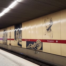 U-Bahnhof Königsplatz - Toll gestaltet :)