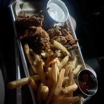 Nitehawk Cinema - Prospect Park - Corn flake chicken Tenders and Fries - Cinema Near Me - Brooklyn, New York