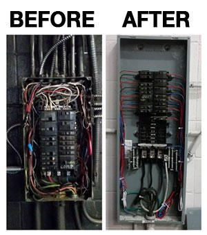 Slide of Precision Electrical Services