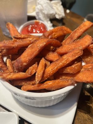 Photo of Bar Vegan - Atlanta, GA, US. Sweet potato fries definitely a banger!