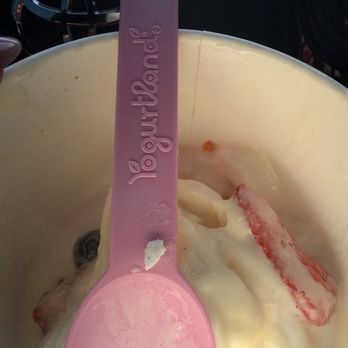 Yogurtland - Original tart with a little cleaning tablet - Ice Cream & Frozen Yogurt Near Me - Arcadia, California Yogurtland - Original tart with a little cleaning tablet - Ice Cream & Frozen Yogurt Near Me - Arcadia, California