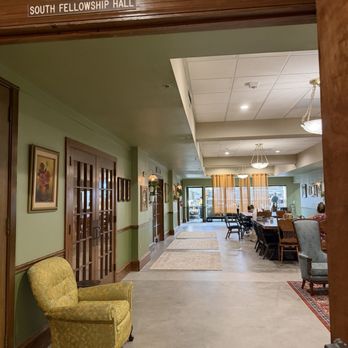 Wildflower Café - Downstairs. Large party seating - Bakeries Near Me - Tulsa, Oklahoma