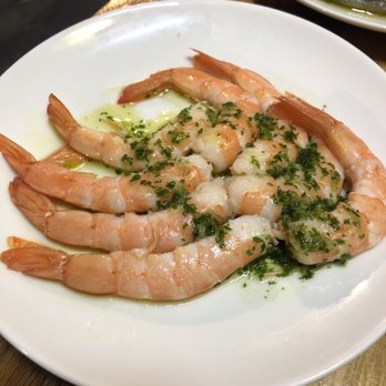 Bistrot Thomas - Crevettes marinee (marinated shrimp). - Tapas/Small Plates Near Me - Lyon, 69