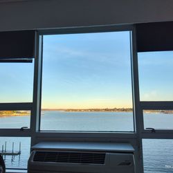 Navesink River View from Oyster Point Hotel (5 stars) in Red Bank NJ
