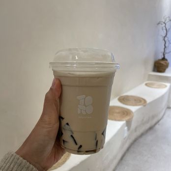Torotea - Popcorn milk tea with brown sugar tapiochi - Coffee & Tea Near Me - San Marino, California Torotea - Popcorn milk tea with brown sugar tapiochi - Coffee & Tea Near Me - San Marino, California