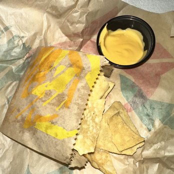 Taco Bell - Chips and Nacho Cheese Sauce - Tacos Near Me - Lansing, Michigan