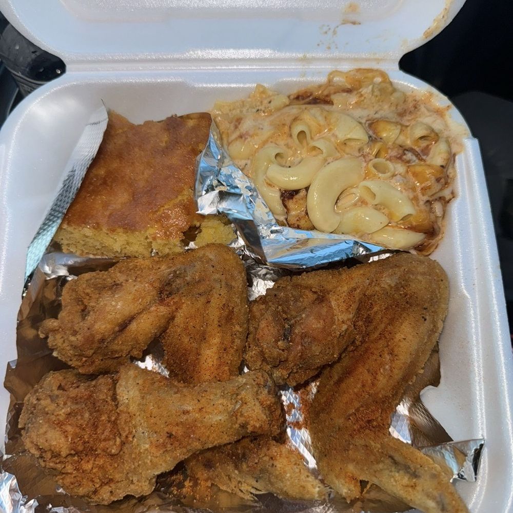 Fried chicken and Mac