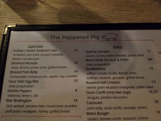 Menu photo 7 The Peppered Pig Webster, NY Menu photo 7 The Peppered Pig Webster, NY