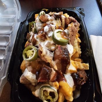 Barbecue43 - Loaded fries with Brisket - Barbeque Near Me - Sylmar, California Barbecue43 - Loaded fries with Brisket - Barbeque Near Me - Sylmar, California