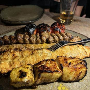 Rumis Kitchen - Soltani, chicken barg, chilean sea bass - Persian/Iranian Near Me - Houston, Texas