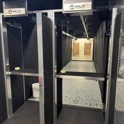 John's Militia Gear - Inside our Four lane 10 yard Ventilated, Cooled and Heated brand new State-of-the Art Range!