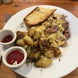 Chicken Apple Sausage Scramble