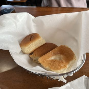The Hershey Bistro - Rolls w spherical pats of butter. Yummy, and didn't need the butter. - Breakfast & Brunch Near Me - Elizabethtown, Pennsylvania The Hershey Bistro - Rolls w spherical pats of butter. Yummy, and didn't need the butter. - Breakfast & Brunch Near Me - Elizabethtown, Pennsylvania