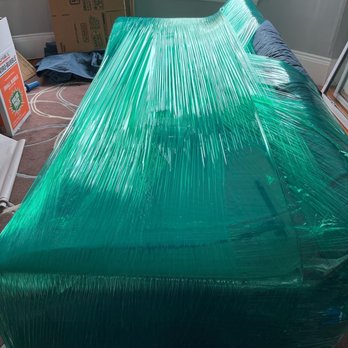 Marblehead Movers - Wrapped sofa - Movers Near Me - Marblehead, Massachusetts