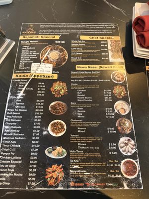 Menu photo 2 Rajamati Restaurant & Bar Fort Worth, TX Menu photo 2 Rajamati Restaurant & Bar Fort Worth, TX