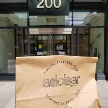Adobar - Takeout bag - Filipino Near Me - Toronto, Ontario