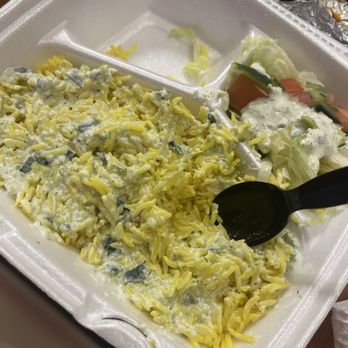 Cous Cous Cafe - Supposed to be rice and salad. I paid 20$ for this nasty looking and tasting plate - Moroccan Near Me - Oklahoma City, Oklahoma Cous Cous Cafe - Supposed to be rice and salad. I paid 20$ for this nasty looking and tasting plate - Moroccan Near Me - Oklahoma City, Oklahoma