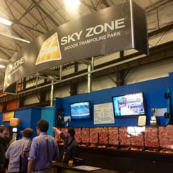 Sky Zone Trampoline Park - Registration area