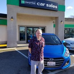 My new car and me just after my purchase. Picture courtesy John Edwards. My new car and me just after my purchase. Picture courtesy John Edwards.