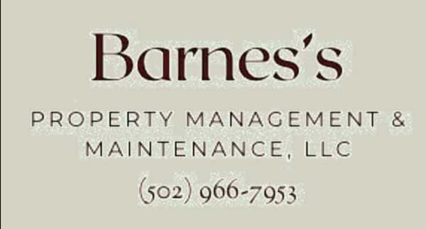 Barnes’s Property Management & Maintenance Logo