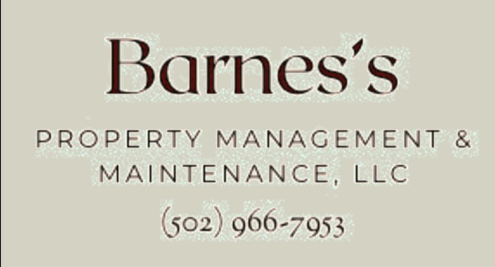 Slide of Barnes’s Property Management & Maintenance