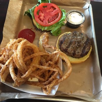 Scoot's BBQ - Burger and onion rings. - Barbeque Near Me - Gloucester Point, Virginia Scoot's BBQ - Burger and onion rings. - Barbeque Near Me - Gloucester Point, Virginia