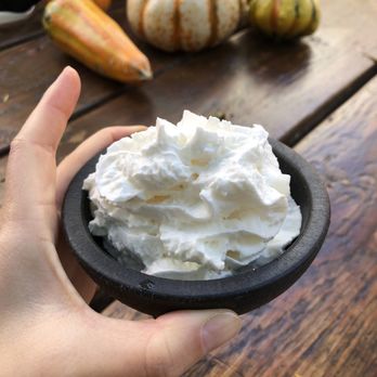 Berkeley Social Club - Cute side of whipped cream (tastes like Lucky Charms!) - Breakfast & Brunch Near Me - Berkeley, California