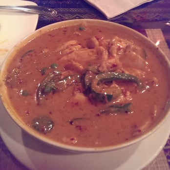 Thai Table - Panang Curry with Chicken, "thai hot" - Thai Near Me - Plymouth, Minnesota Thai Table - Panang Curry with Chicken, "thai hot" - Thai Near Me - Plymouth, Minnesota